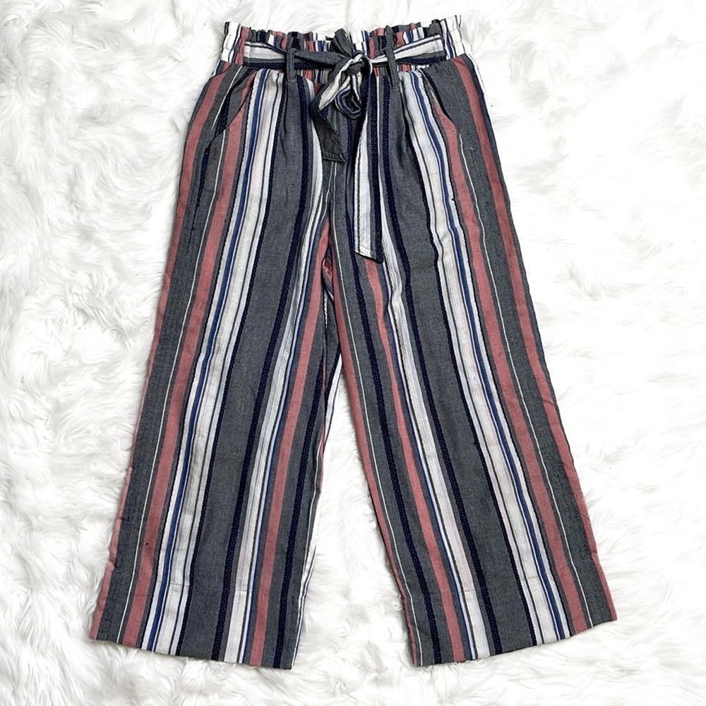 Knox Rose Cropped Stripe Pants